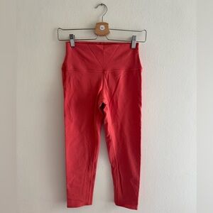 ALO Yoga Red High-Waist Leggings